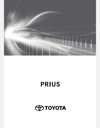 toyota prius 2018-2019 navigation infotainment system manual (jdm)